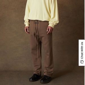 Fear of God Essentials Wood color Relaxed Sweatpants